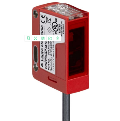 PRK25C.A/2N - 带偏振光片镜反射型光电传感器